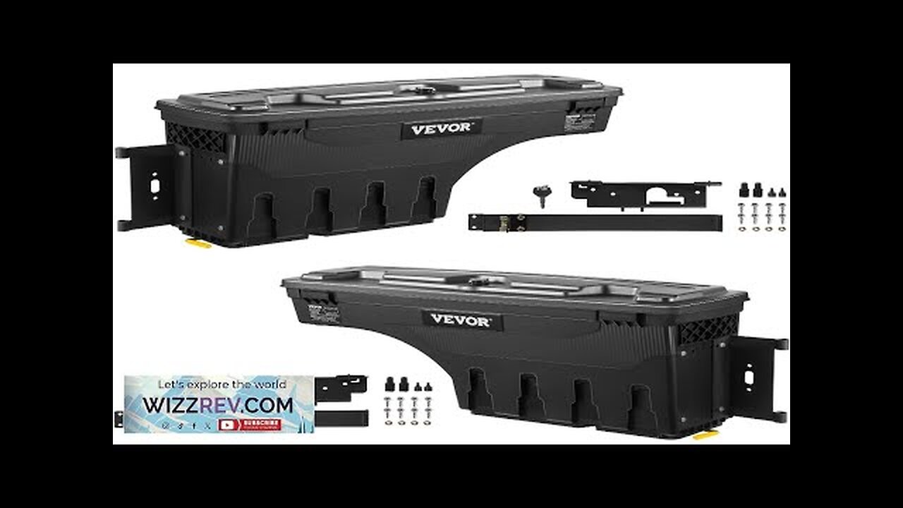 VEVOR Truck Bed Storage Tool Box 2019-20 Chevrolet Silverado 1500 Left+Right Review