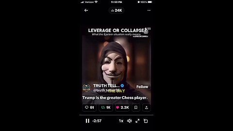 Trump is the greater Chess player.