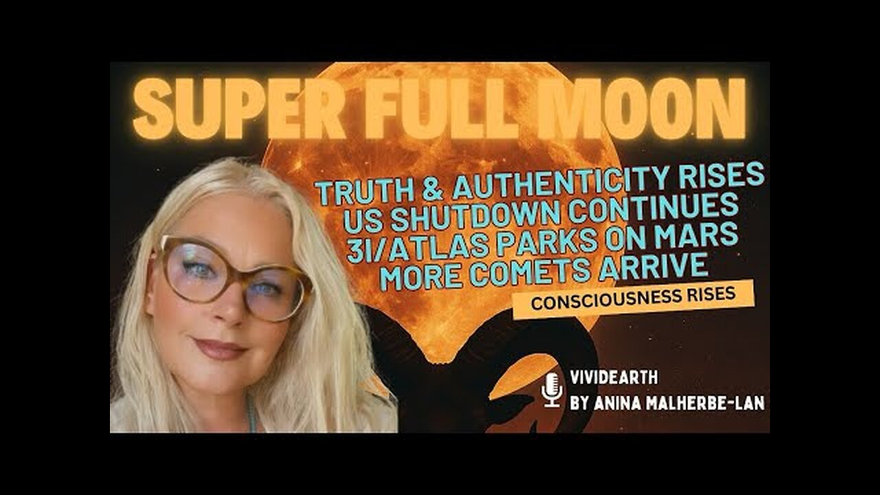 SUPER FULL MOON REVEALS TRUTH | U.S. GOV SHUTDOWN • SKY EVENTS • PLANETARY AWAKENING