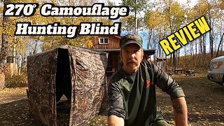 Ground Blind for Deer Hunting, Ducks and More...Watch This Before You Buy