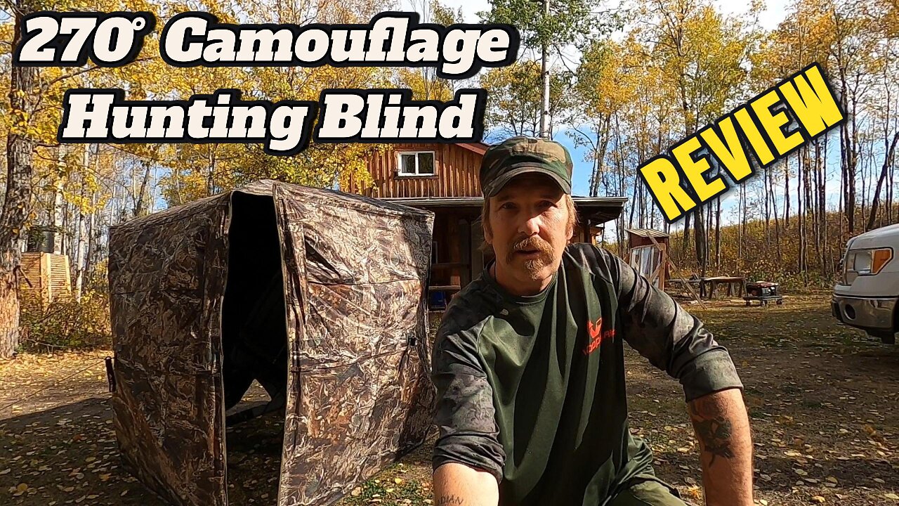 Ground Blind for Deer Hunting, Ducks and More...Watch This Before You Buy