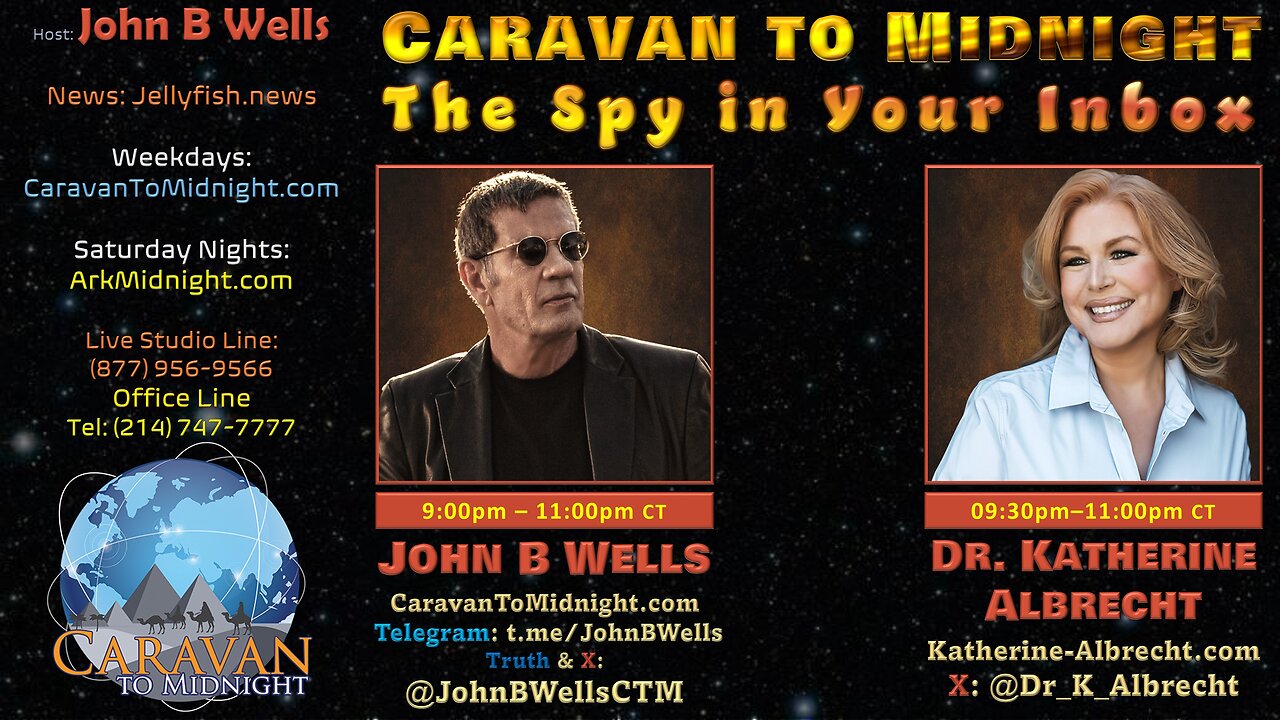 The Spy in Your Inbox - John B Wells LIVE