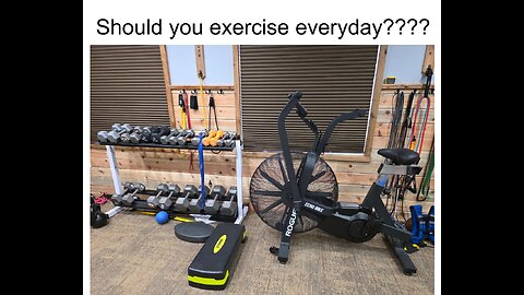 EP40 - My opinion - You don't need exercise rest days!