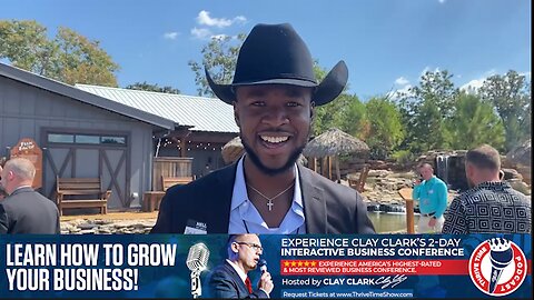 Clay Clark Reviews | "I Am From Kentucky. It's Just Really Useful Information. The Atmosphere Is Energetic." + Join Eric Trump & Clay Clark at the Dec. 4-5 ThrivetimeShow.com Business Conf. (Request Tix Via Text 918-851-0102) 