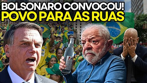 URGENTE! BOLSONARO CONVOCA POVO PARA O DIA 16/03 #FORALULA