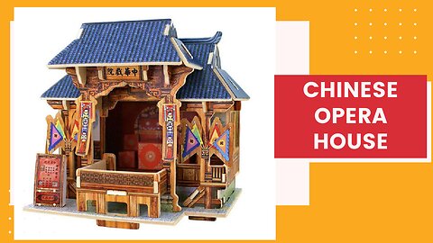 Chinese Opera House | Puzzle 3D