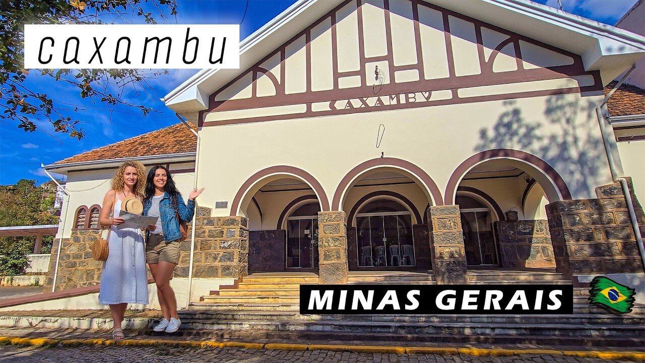 Walking in Caxambu — Minas Gerais, Brazil 🇧🇷 【 4K UHD 】