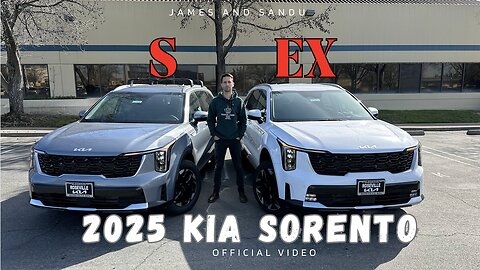 2025 Kia Sorento S AWD vs 2025 Kia Sorento EX AWD