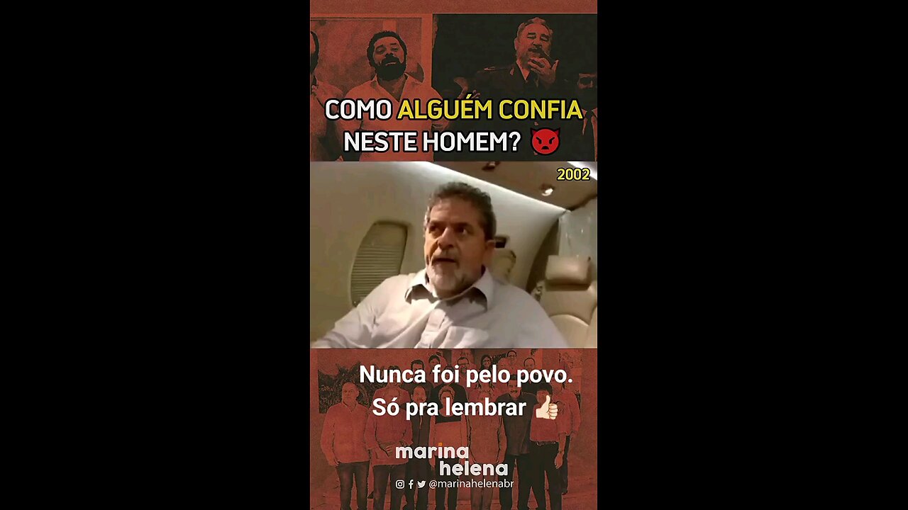 Um coletivista que diz claramente ser difícil chegar ao poder via eleitoral.