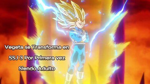 Vegeta en SSJ3 Adulto