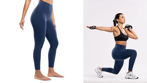 High Waisted Workout Leggings for Women