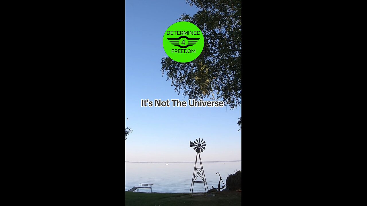 It's Not The Universe....