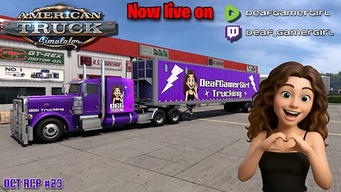 🔴 [FR/ENG] 🚚 Night Hauls & Chill — Silent Stream, Friendly Chat! 🚚🛣 !wheel💜 Oct RCP #23