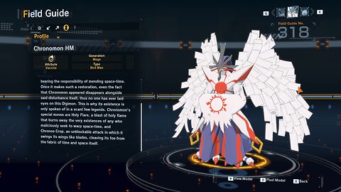 chronomon HM all digivolution/de-digivolution/profile Digimon Story Time Stranger