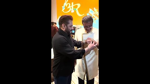 Luxury watch with Salman Khan and Jacob