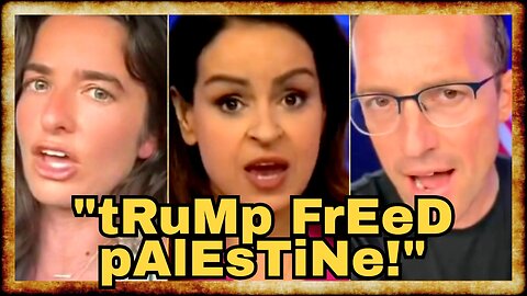 Ignoramus Influencers INSIST Trump "FREED PALESTINE"