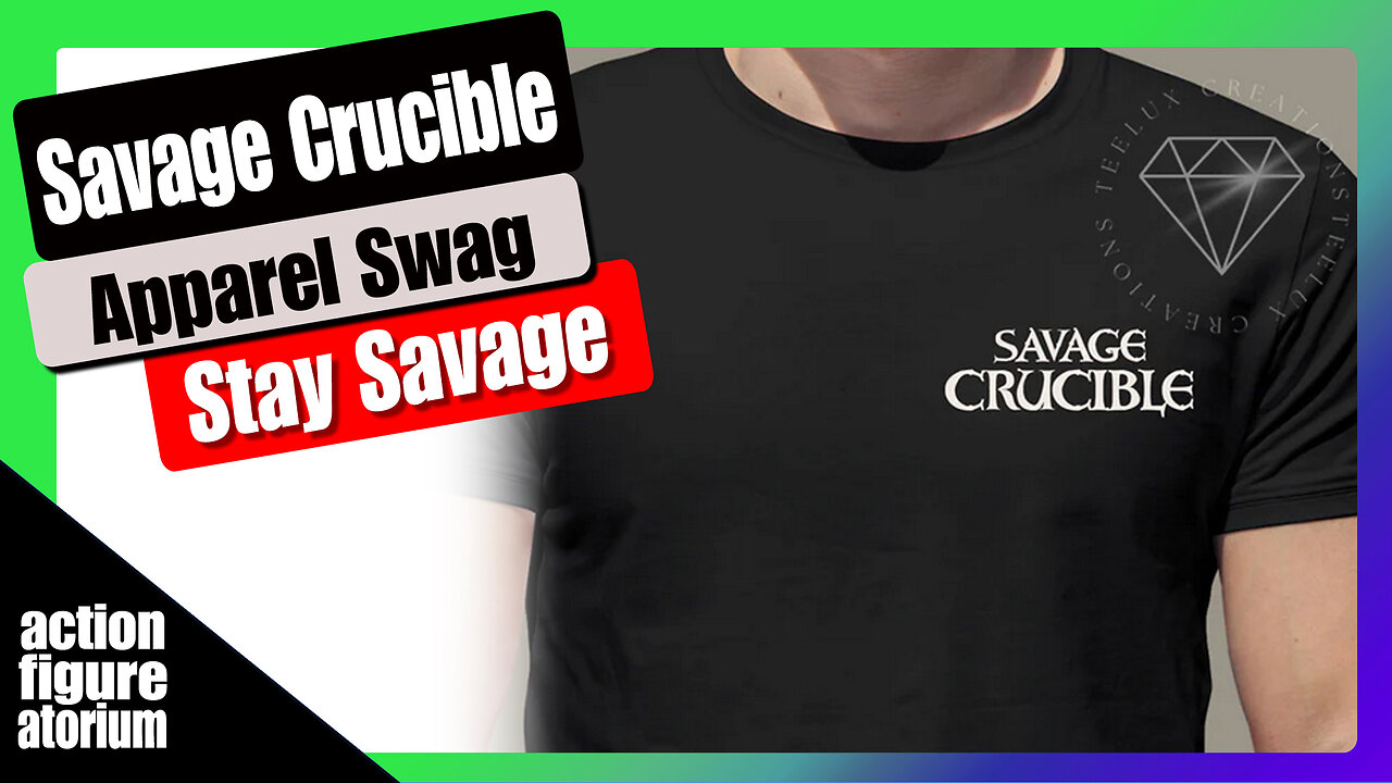 Savage Crucible Apparel First Look | T-shirts and Hoodies | STAY SAVAGE