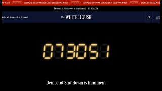 Government Shutdown Clock – The White House
