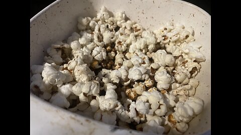 OVERDOSE ON HOMEMADE POPCORN