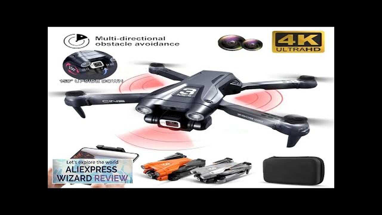 HOT Z908 Pro / MAX Mini Drone 4k Professional Camera 2.4G WIFI Review