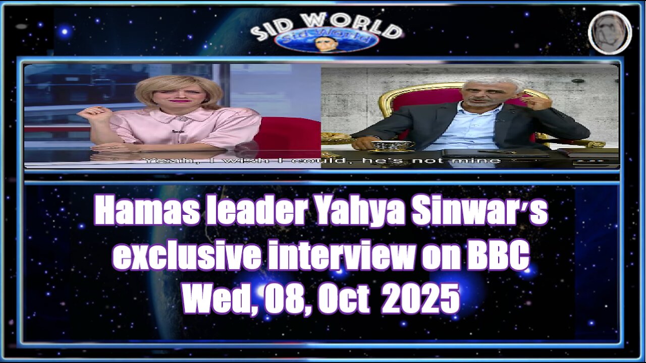 Hamas leader Yahya Sinwar׳s exclusive interview on BBC