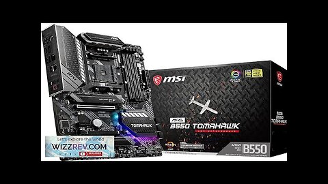 MSI MAG B550 TOMAHAWK Gaming Motherboard (AMD AM4 DDR4 PCIe 4.0 SATA Review