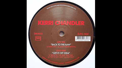 Kerri Chandler: Back To The Raw [DRH 003] [2009]