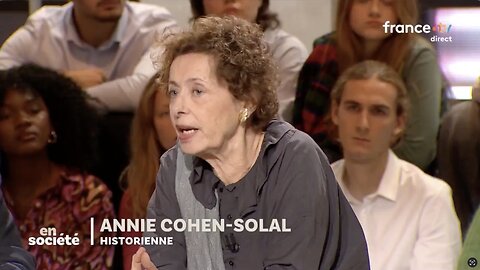 Mme Annie COHEN-SOLAL Magistrale Sur Gaza Et Le Sionisme