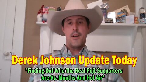 Derek Johnson Update Sep 29: "Finding Out Who The Real Pdjt Supporters Are Vs. Mouths And Hot Air"