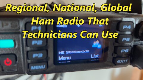 Technician Class Hams- How To Touch Someone