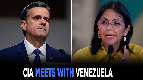 📌 CIA John Ratcliffe met with Venezuela’s Pres. Delcy Rodríguez in Caracas