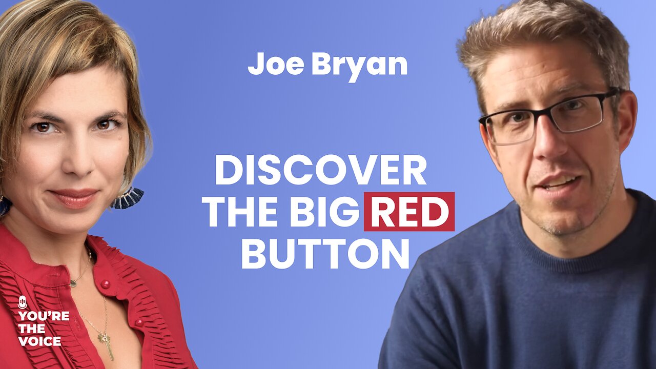 Discover The Big Red Button! Joe Bryan | You're The Voice - LIVE from Lugano PlanB Forum!