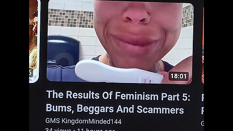 RESULTS OF FEMINISM: WOMEN "BITCHES" ARE EXPOSED WORLDWIDE FOR THEIR HYPOCRISY AND WICKEDNESS!!!