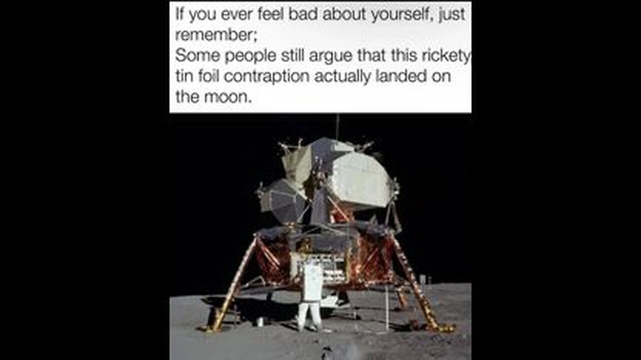 IF YOU WATCH THIS FOOTAGE AND STILL THINK WE WENT TO THE MOON 🤤 YOU ARE RETARDED