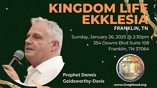 Prophet Dennis Goldsworthy-Davis ⎮ Kingdom Life Ekklesia