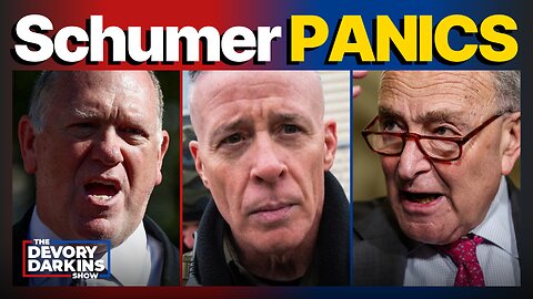 Chuck Schumer PANICS over DHS funding Bill as Bovino removed from Minnesota