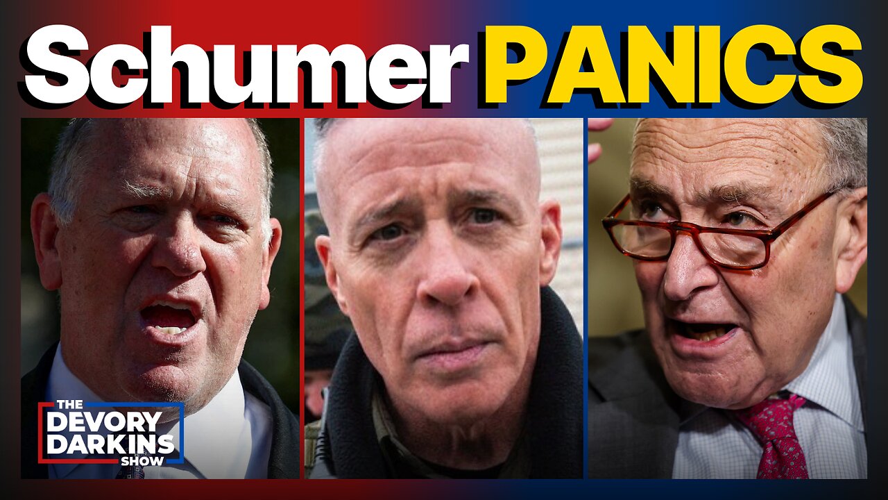 Chuck Schumer PANICS over DHS funding Bill as Bovino removed from Minnesota