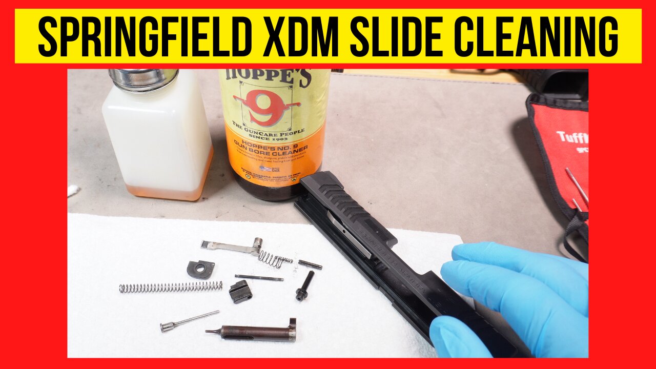 XDM Slide Disassembly for Cleaning