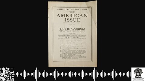 #OnThisDate January 16, 1919: Prohibition Begins