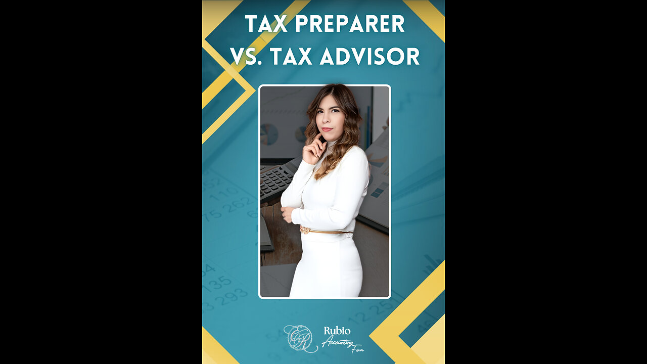 Tax Preparer vs. Tax Advisor!