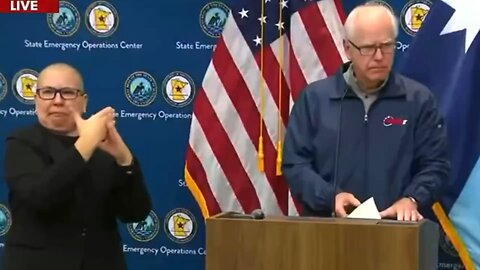 “Please leave my people alone.” - Tim Walz