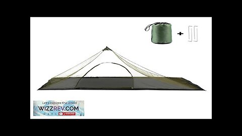 Camping Tent with Carry Bag Water Resistant Outdoors Mesh Tent For Backpacking Review