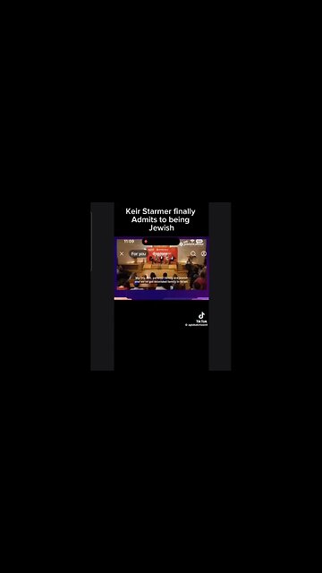 Two-Teir Keir Admits to Being a Yid