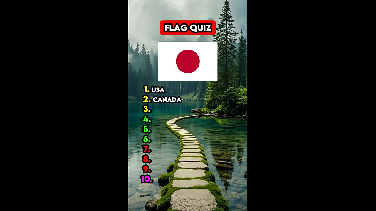 Name these flags in 3 seconds