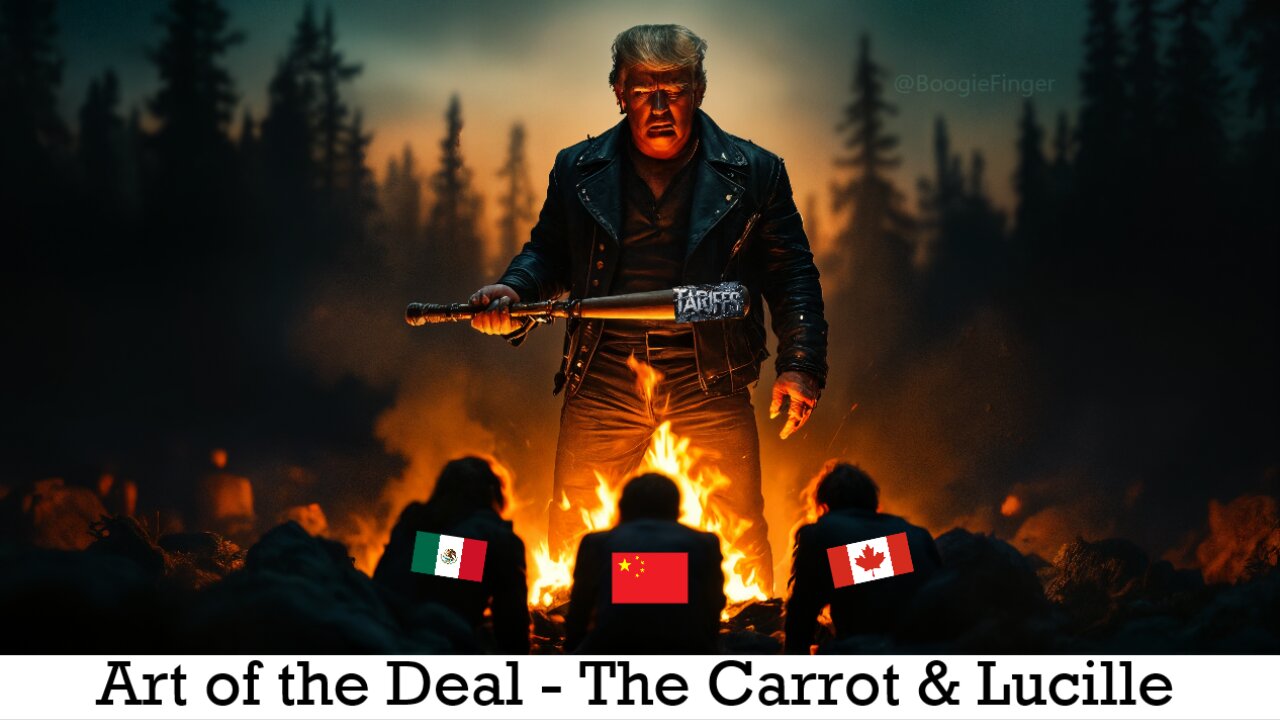 Donald Trump Art of the Deal - The Carrot & Lucille Neeganotiation Technique