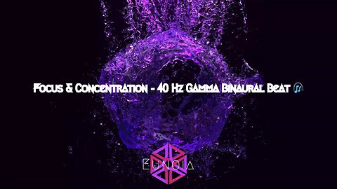 Focus & Concentration - 40 Hz Gamma Binaural Beat 🎧️