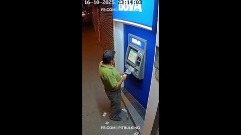 cajero se volvió loco en ciudad de México