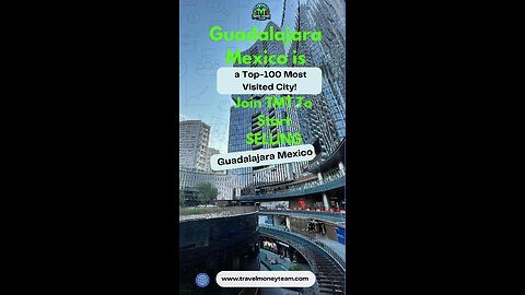 Guadalajara is the 4th Largest City in Mexico...Join TMT to Get Started SELLING Guadalajara, Today!