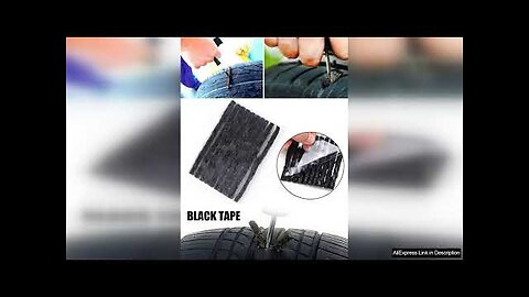 new sale Rubber 50x Car Bike Tyre Tubeless Seal Strip Plug Tire Review