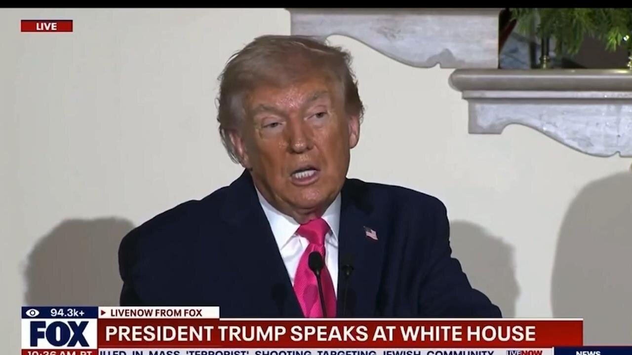 “We have an Age that’s coming up the likes of which I don’t think this Country has ever seen - says President Trump 12.14.25